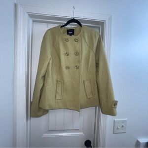 Mossimo Supply Co. Beige Double-Breasted Pea Coat